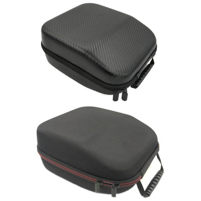 For Sennheiser HD660s/650/600/599/598/560S Headphone Bag(Straw Mat Pattern PU) - Other Earphone Case by buy2fix | Online Shopping UK | buy2fix