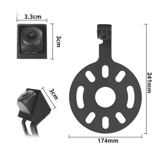 For Jeep Wrangler 2007-2018 Car Backup Tire Rear View Camera by buy2fix