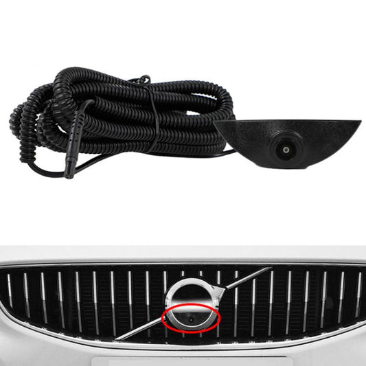For Volvo Car Hollow Logo Universal Front View Camera by buy2fix