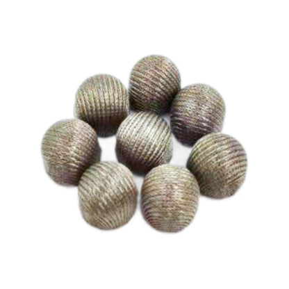 10pcs Silver Fibre Nano Conductive Light Fabric Tip High Sensitivity Capacitive Pen Tip, Spec: 8.0mm - Pencil Accessories by buy2fix | Online Shopping UK | buy2fix