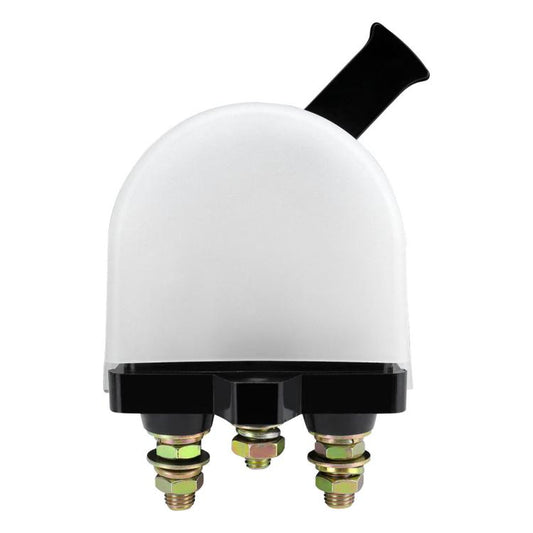 RV Yacht E-108 Battery High Current Power Off Main Switch(White) by buy2fix