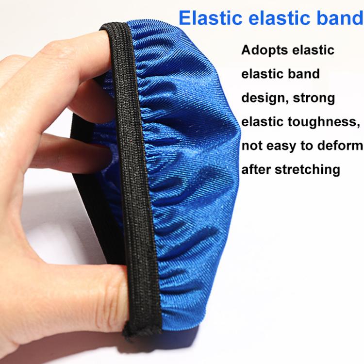 2pcs Universal Round Reusable Headset Dust Cover Sweat-proof Breathable Protective Cover, Color: S Blue - Anti-dust & Ear Caps by buy2fix | Online Shopping UK | buy2fix