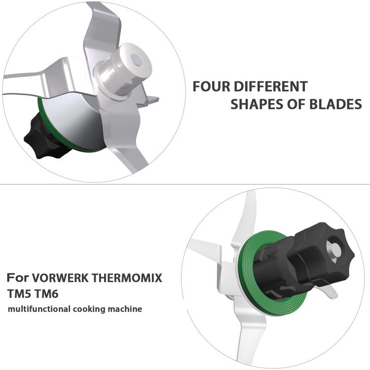 For Thermomix TM5 / TM6 Blade Replacement Knife - Food Disposer Parts by buy2fix | Online Shopping UK | buy2fix