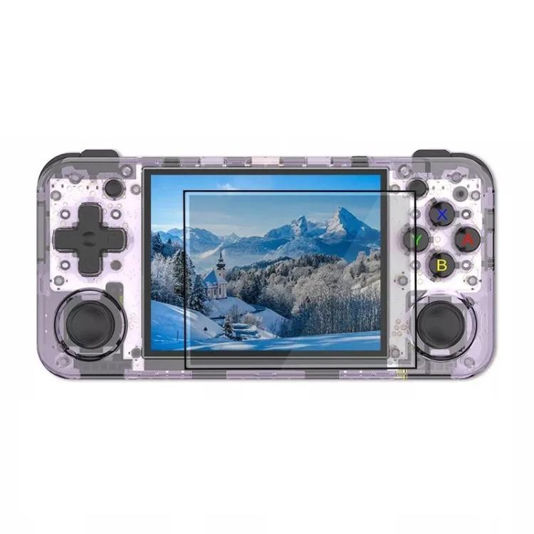 ANBERNIC RG35XXH Open Source Wireless Handheld Game Console, Memory: Standard 32G+256G(Transparent Purple) - Pocket Console by ANBERNIC | Online Shopping UK | buy2fix