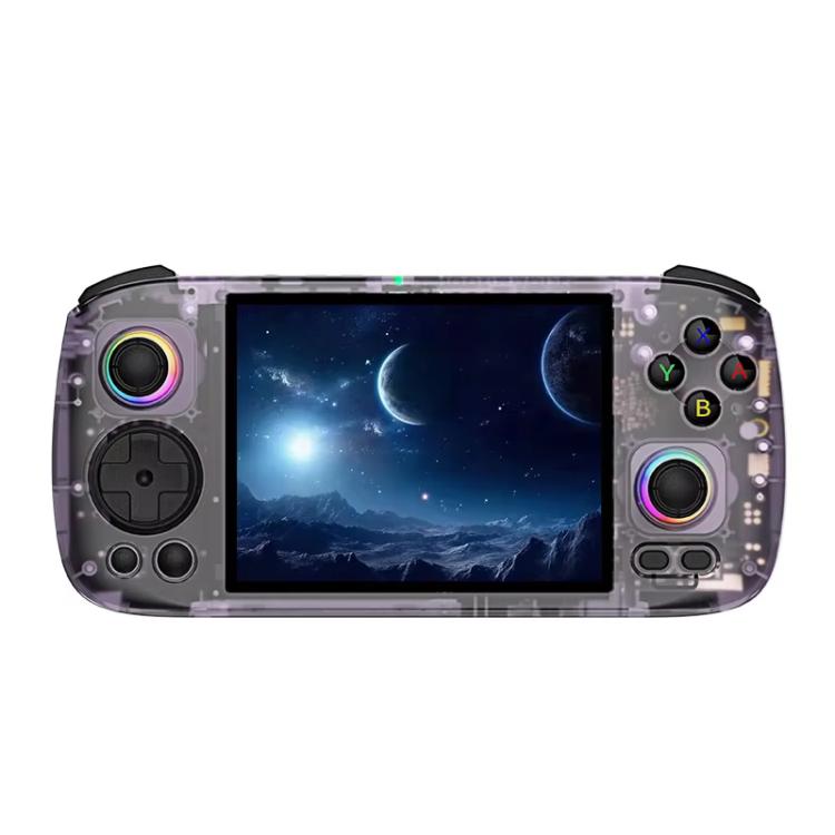 ANBERNIC RG406H Wireless HD Touch Screen Handheld Game Console, Memory: Standard+128G(Transparent Purple) - Pocket Console by ANBERNIC | Online Shopping UK | buy2fix