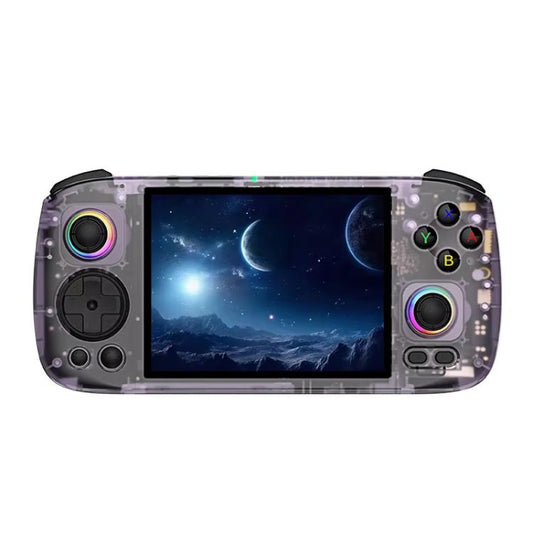ANBERNIC RG406H Wireless HD Touch Screen Handheld Game Console, Memory: Standard+256G(Transparent Purple) - Pocket Console by ANBERNIC | Online Shopping UK | buy2fix