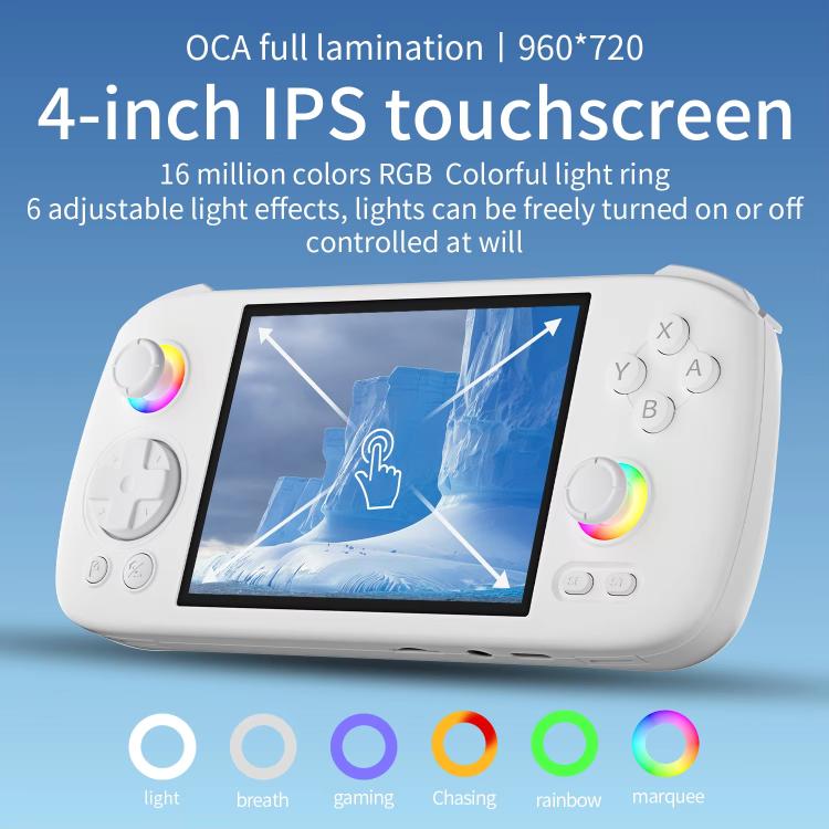 ANBERNIC RG406H Wireless HD Touch Screen Handheld Game Console, Memory: Standard+128G(Black) - Pocket Console by ANBERNIC | Online Shopping UK | buy2fix