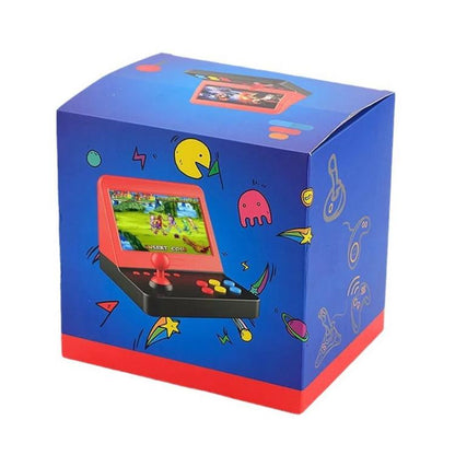 AMPOWN RETRO 7 inch Large Screen Handheld Console Rocker Game Player Open Source Retro Arcade, With Dual Grip(Black Red) - Pocket Console by AMPOWN | Online Shopping UK | buy2fix