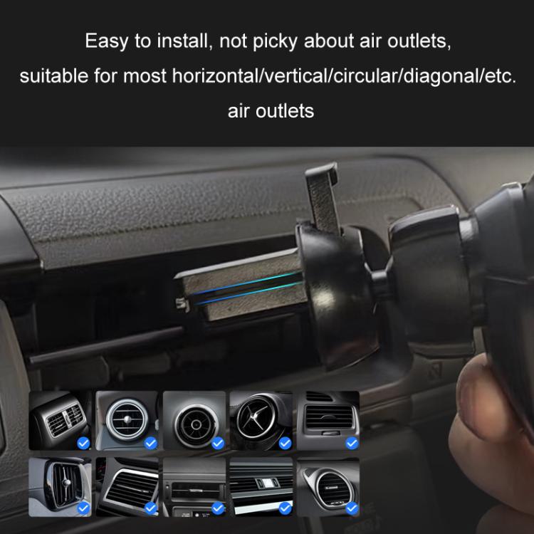 Vehicle Air Ooutlet Gravity Navigation Phone Bracket(A Style) - Universal Car Holders by buy2fix | Online Shopping UK | buy2fix