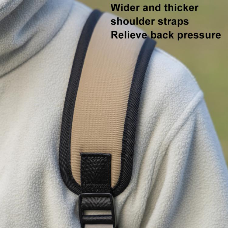 Cwatcun D171 Small Large Capacity DSLR Camera Storage Bag Casual Double Shoulder Load Reducing Breathable Backpack - Backpack by Cwatcun | Online Shopping UK | buy2fix