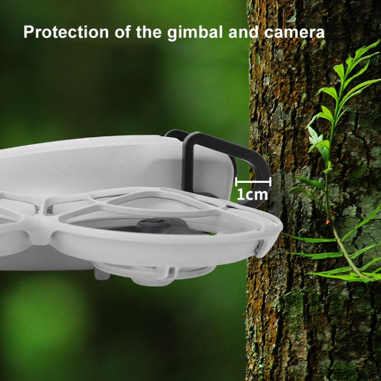 For DJI Neo CQT Impact Protection Cover + Bumper + Folding Stand + Tail Wing 4 In 1 Set(Gray) - Mount & Holder by CQT | Online Shopping UK | buy2fix