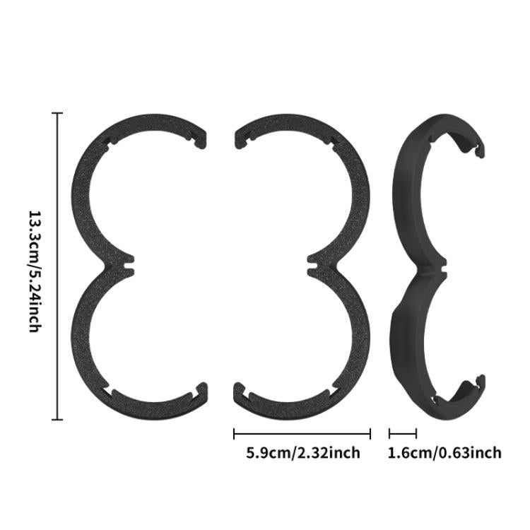 For DJI Neo CQT Paddle Bumper Ring Protective Cover Scratch Resistant Bumper Strips(Gray) - Cases & Bags by CQT | Online Shopping UK | buy2fix