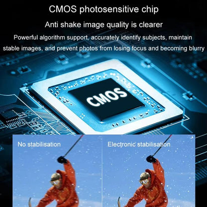 4K HD Touch Screen Digital Micro SLR Camera MP3 DSLR Camcorder 64MP Anti-Shake Vlogging Video Camera(Black) - Video Cameras by buy2fix | Online Shopping UK | buy2fix