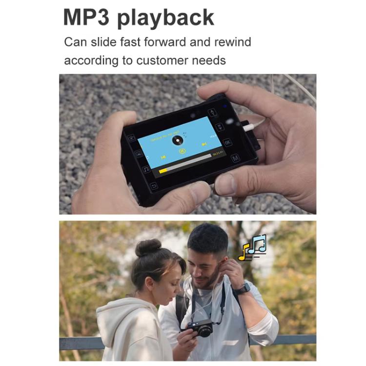 4K HD Touch Screen Digital Micro SLR Camera MP3 DSLR Camcorder 64MP Anti-Shake Vlogging Video Camera(Black) - Video Cameras by buy2fix | Online Shopping UK | buy2fix