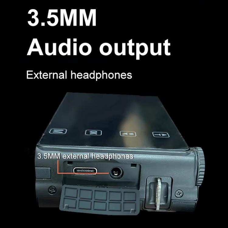 4K HD Touch Screen Digital Micro SLR Camera MP3 DSLR Camcorder 64MP Anti-Shake Vlogging Video Camera(White) - Video Cameras by buy2fix | Online Shopping UK | buy2fix