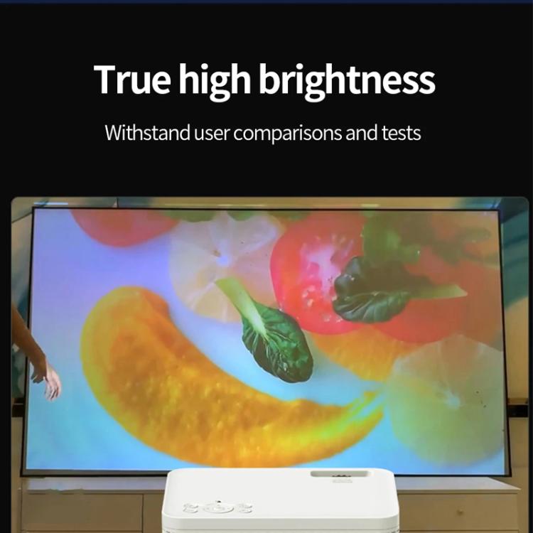 Z01 1080P 5G Bluetooth Projector Android 9.0 System Supports Mirroring Screen UK Plug - LED Projector by buy2fix | Online Shopping UK | buy2fix