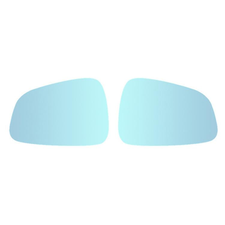 For Tesla Model X Blue Wide Field Of View Anti-glare Rearview Mirror Reversing Lens by buy2fix