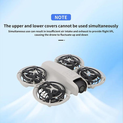 For DJI Neo CQT Drone Landing Scratch Protective Cover Prevent Finger Scratch Protective Cover Accessories, Color: Lower Black - Other by CQT | Online Shopping UK | buy2fix