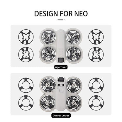 For DJI Neo CQT Drone Landing Scratch Protective Cover Prevent Finger Scratch Protective Cover Accessories, Color: Lower Gray - Other by CQT | Online Shopping UK | buy2fix