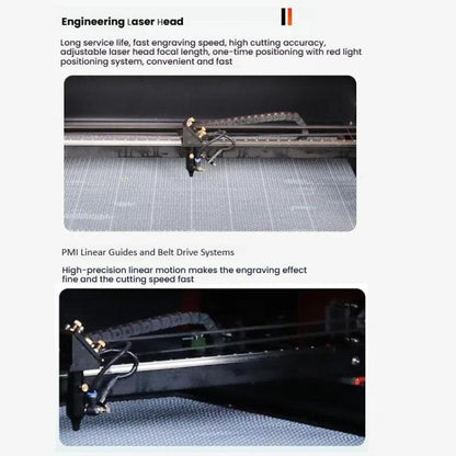 3020B CO2 Laser Engraving Machine  For Wood Leather Woodworking, EU Plug - DIY Engraving Machines by buy2fix | Online Shopping UK | buy2fix