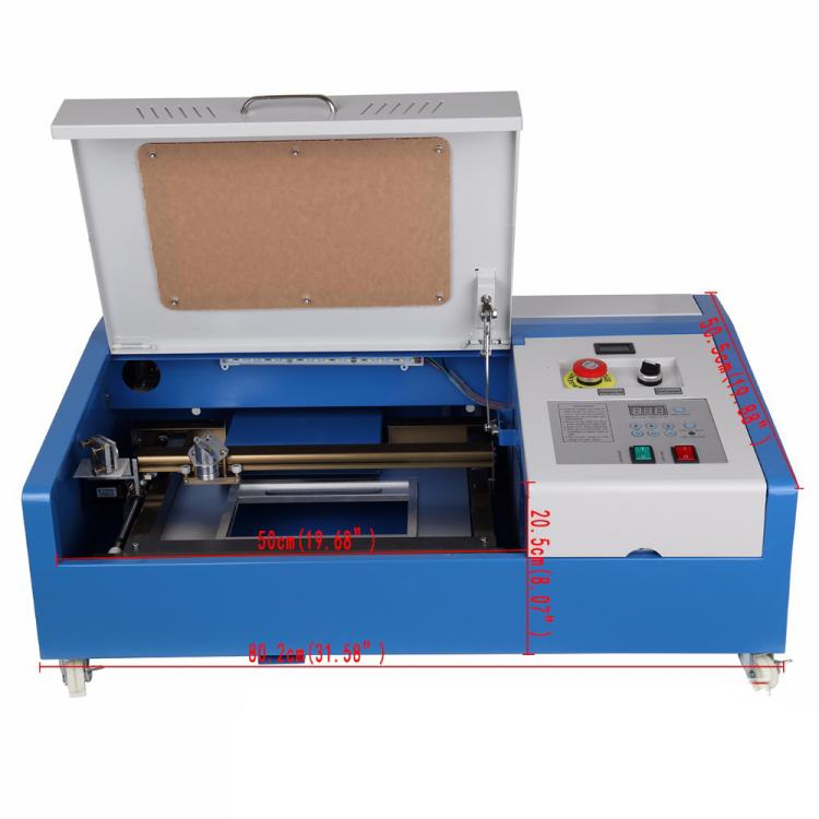 3020B CO2 Laser Engraving Machine  For Wood Leather Woodworking, EU Plug - DIY Engraving Machines by buy2fix | Online Shopping UK | buy2fix