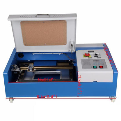 3020B CO2 Laser Engraving Machine  For Wood Leather Woodworking, EU Plug - DIY Engraving Machines by buy2fix | Online Shopping UK | buy2fix