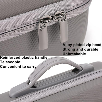 For DJI Neo Fly More Combo BKANO Storage Bag Hard Shell Shoulder Bag(Gray) - Cases & Bags by BKANO | Online Shopping UK | buy2fix