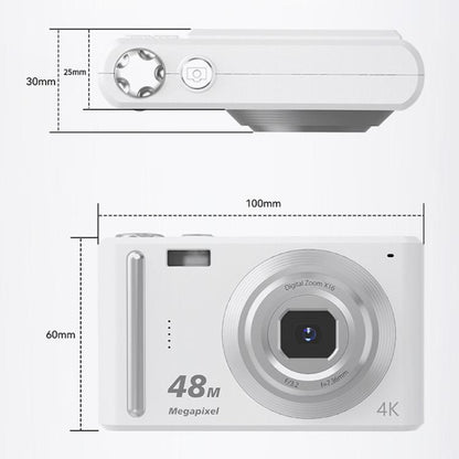 DC03H 2.4-Inch 16X Digital Zoom Electronic Image Stabilization 4K HD Digital Camera(White) - Children Cameras by buy2fix | Online Shopping UK | buy2fix