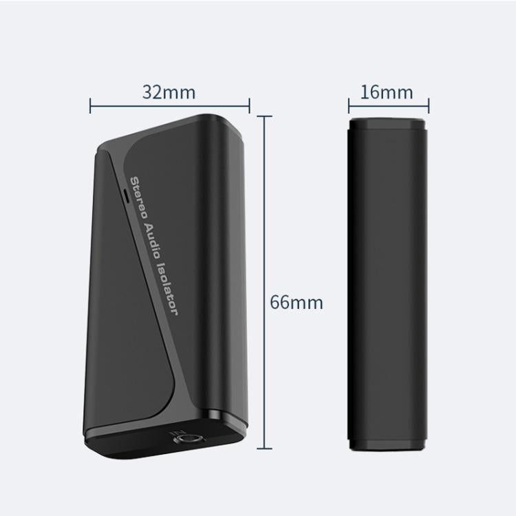 Bluetooth 5.4 Audio Common Ground Isolator Receiver Anti-interference Noise Reducer - Live Sound Effects Processors by buy2fix | Online Shopping UK | buy2fix