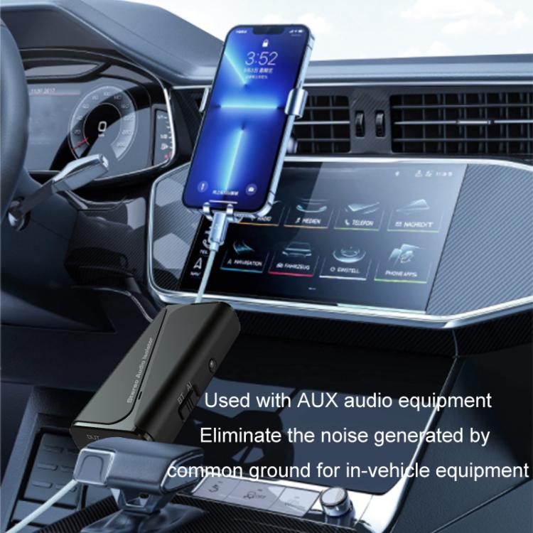 Bluetooth 5.4 Audio Common Ground Isolator Receiver Anti-interference Noise Reducer - Live Sound Effects Processors by buy2fix | Online Shopping UK | buy2fix