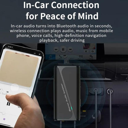 Bluetooth 5.4 Audio Common Ground Isolator Receiver Anti-interference Noise Reducer - Live Sound Effects Processors by buy2fix | Online Shopping UK | buy2fix