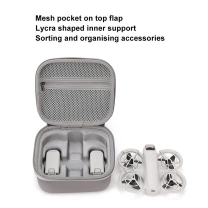 For DJI Neo BKANO Portable Storage Bag Shoulder Handbag(Gray) - Cases & Bags by BKANO | Online Shopping UK | buy2fix