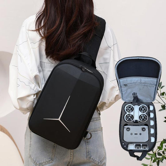 For DJI Neo BKANO NE-005 Portable Shoulder Bag Organiser Chest Bag(Black) - Cases & Bags by BKANO | Online Shopping UK | buy2fix