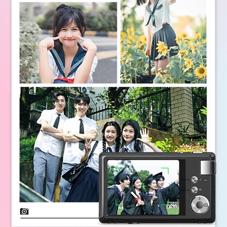 4K HD 3.0-Inch IPS Screen Autofocus HD Digital Camera Student DV Camera SLR(White) - Video Cameras by buy2fix | Online Shopping UK | buy2fix