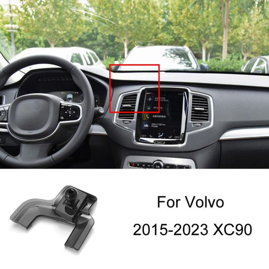 For Volvo Left Driving Car-Mounted Special Mobile Phone Navigation Bracket Base, Model: 15-23 XC90 by buy2fix