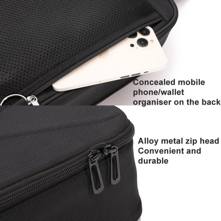 For DJI Neo BKANO NE-016 Storage Hard Shell Case Chest Bag(Black) - Cases & Bags by BKANO | Online Shopping UK | buy2fix