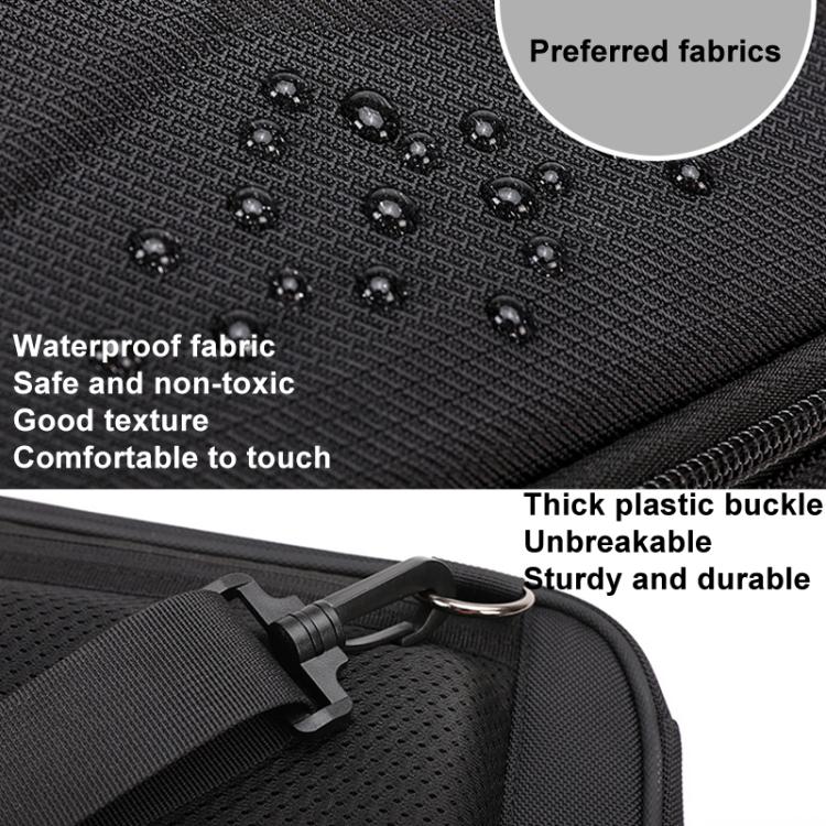 For DJI Neo BKANO NE-016 Storage Hard Shell Case Chest Bag(Black) - Cases & Bags by BKANO | Online Shopping UK | buy2fix