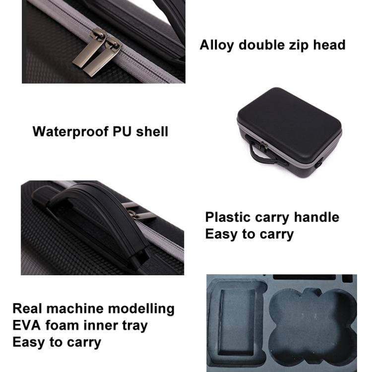 For DJI Neo BKANO NE-003 Portable Storage Bag Shoulder Crossbody Bag(Black) - Cases & Bags by BKANO | Online Shopping UK | buy2fix