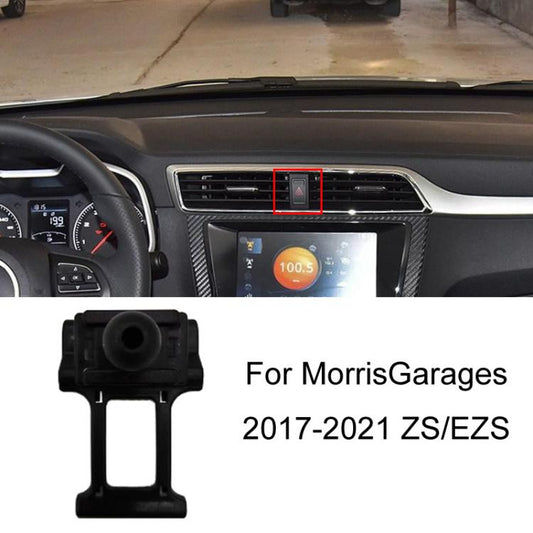 For Morris Garages Left Driving Car-Mounted Special Mobile Phone Navigation Bracket Base, Model: 17-21 ZS/EZS by buy2fix