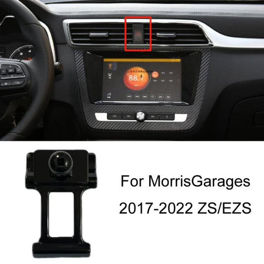 For Morris Garages Left Driving Car-Mounted Special Mobile Phone Navigation Bracket Base, Model: 17-22 ZS/EZS by buy2fix