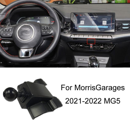 For Morris Garages Left Driving Car-Mounted Special Mobile Phone Navigation Bracket Base, Model: 21-22 MG5 by buy2fix