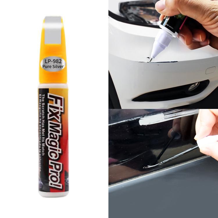 Car Scratch Repair Liquid Paint Touch-Up Pen(Silver) by buy2fix