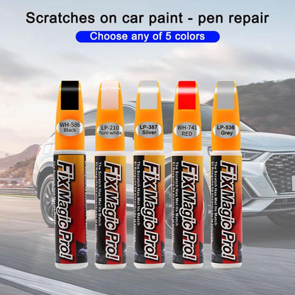 Car Scratch Repair Liquid Paint Touch-Up Pen(White) by buy2fix