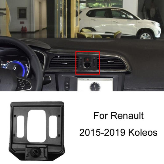 For Renault Left Driving Car-Mounted Special Mobile Phone Navigation Bracket Base(15-19 Koleos) by buy2fix
