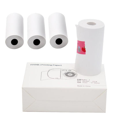 3pcs /Box Children Printing Camera Photo Paper Photo Thermal Paper Photographs Camera Film(White) - Printer Accessories by buy2fix | Online Shopping UK | buy2fix