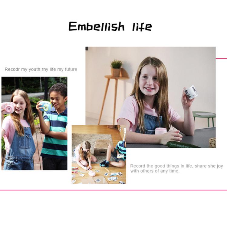 3pcs /Box Children Printing Camera Photo Paper Photo Thermal Paper Photographs Camera Film(White) - Printer Accessories by buy2fix | Online Shopping UK | buy2fix