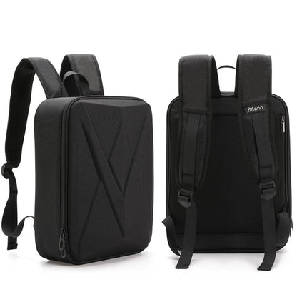 For DJI Air 3 / 3S BKANO AS3-013 Portable Shoulder Bag Hard-shell Storage Backpack(Black) - Carry Cases & Bags by BKANO | Online Shopping UK | buy2fix