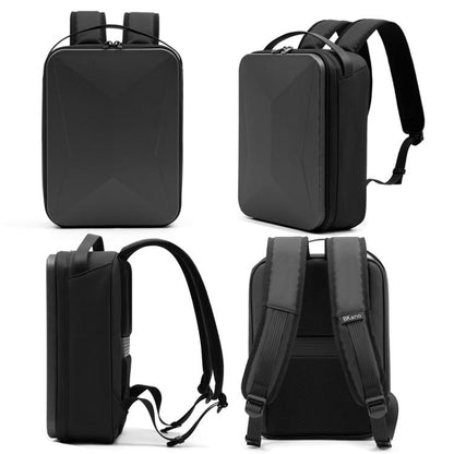 For DJI Air 3S BKANO A3-007 Organizer Backpack Hard-shell Shoulder Bag(Black) - Carry Cases & Bags by BKANO | Online Shopping UK | buy2fix