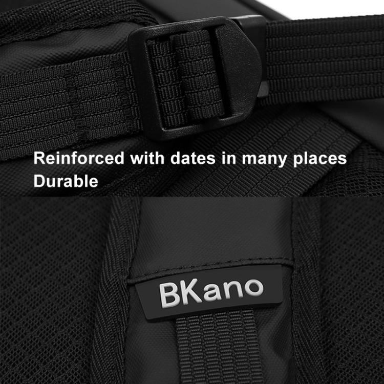 For DJI Air 3S BKANO A3-007 Organizer Backpack Hard-shell Shoulder Bag(Black) - Carry Cases & Bags by BKANO | Online Shopping UK | buy2fix