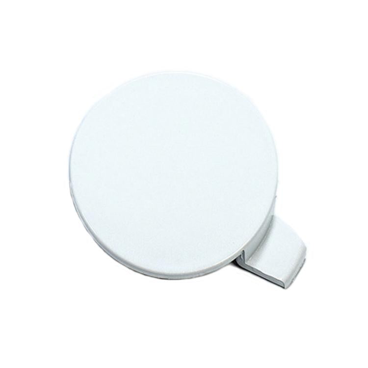 For Tesla Model 3 Front Trailer Hook Protective Cover Replacement Parts Front Towing Hole Cover(White) by buy2fix